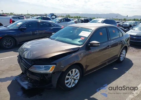 2012 Volkswagen Jetta 2.5L Se z USA, uszkodzony, nr VIN 3VWDP7AJ4CM130133
